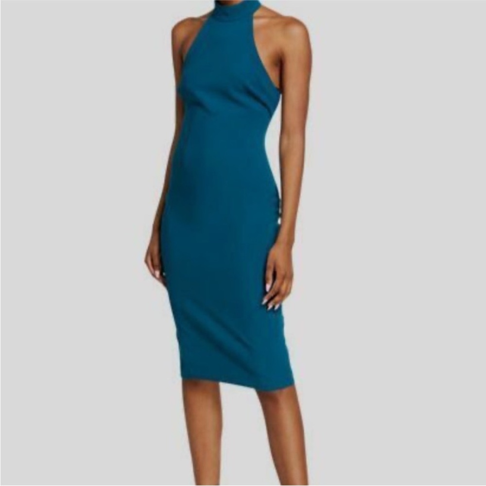 Likely Teal Backless Dress